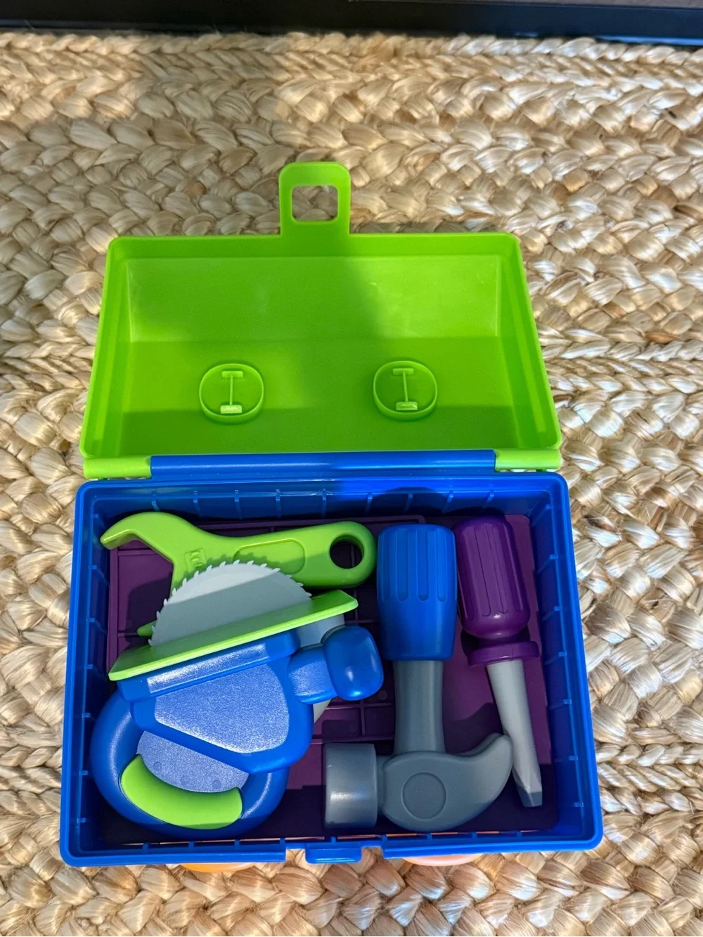 Learning Resources Kids Tool Chest - Green, Blue & Orange